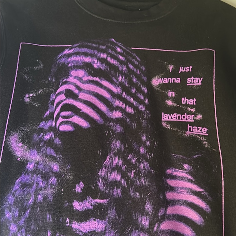 Taylor Swift The Eras Tour Black Sweatshirt